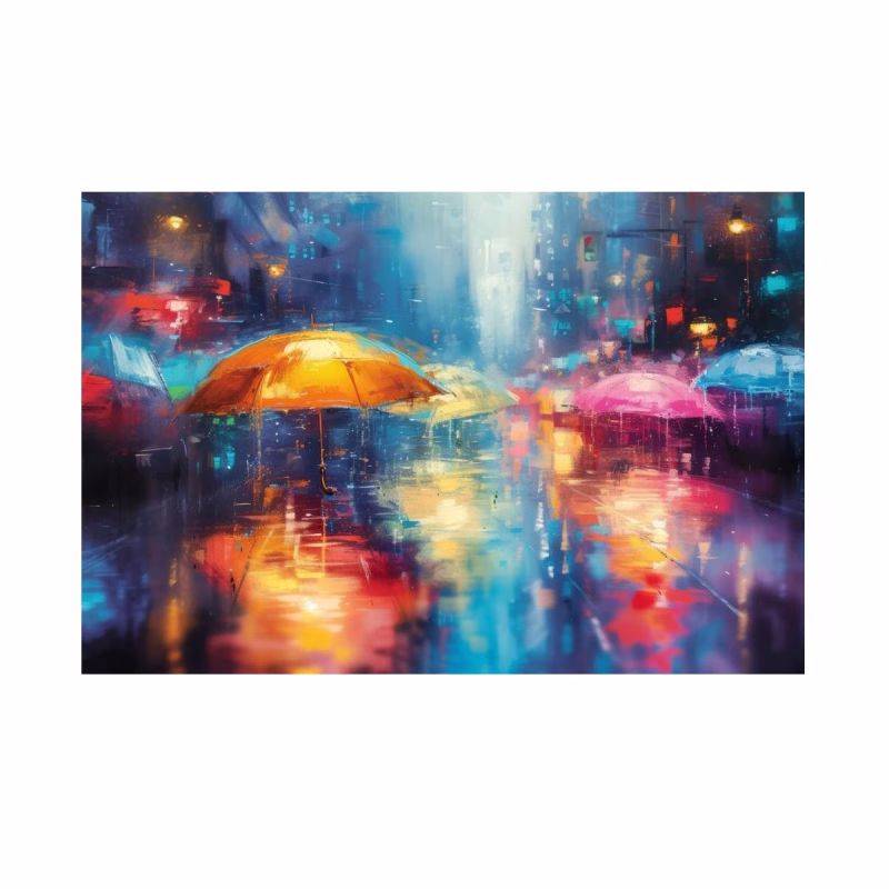 Tablou Abstract, Orizonturi Urbane