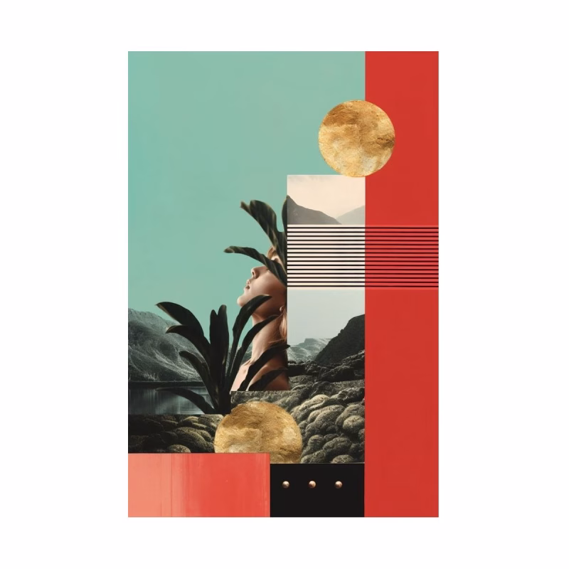 Tablou Peisajtropical, Oasis Tropical